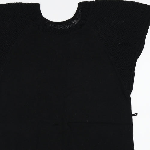 M&S Womens Black   Basic Blouse Size 22
