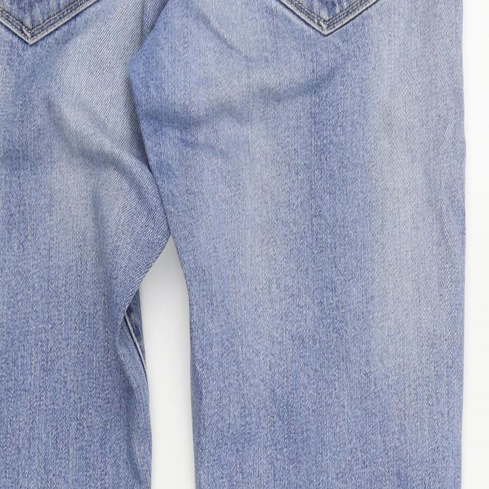 JACK & JONES Mens Blue   Straight Jeans Size 34 L34 in