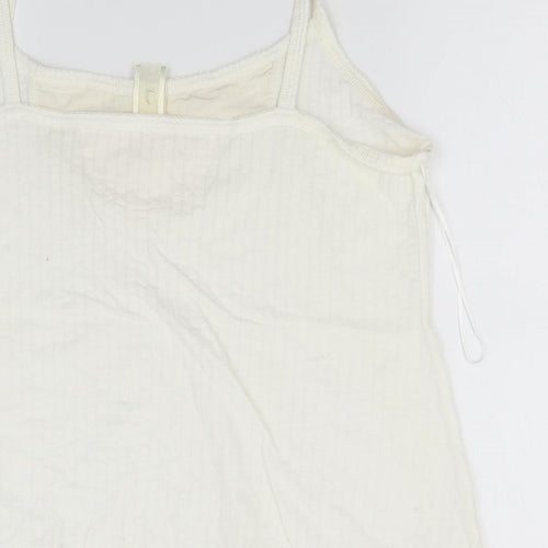NEXT Womens White   Basic Tank Size 20