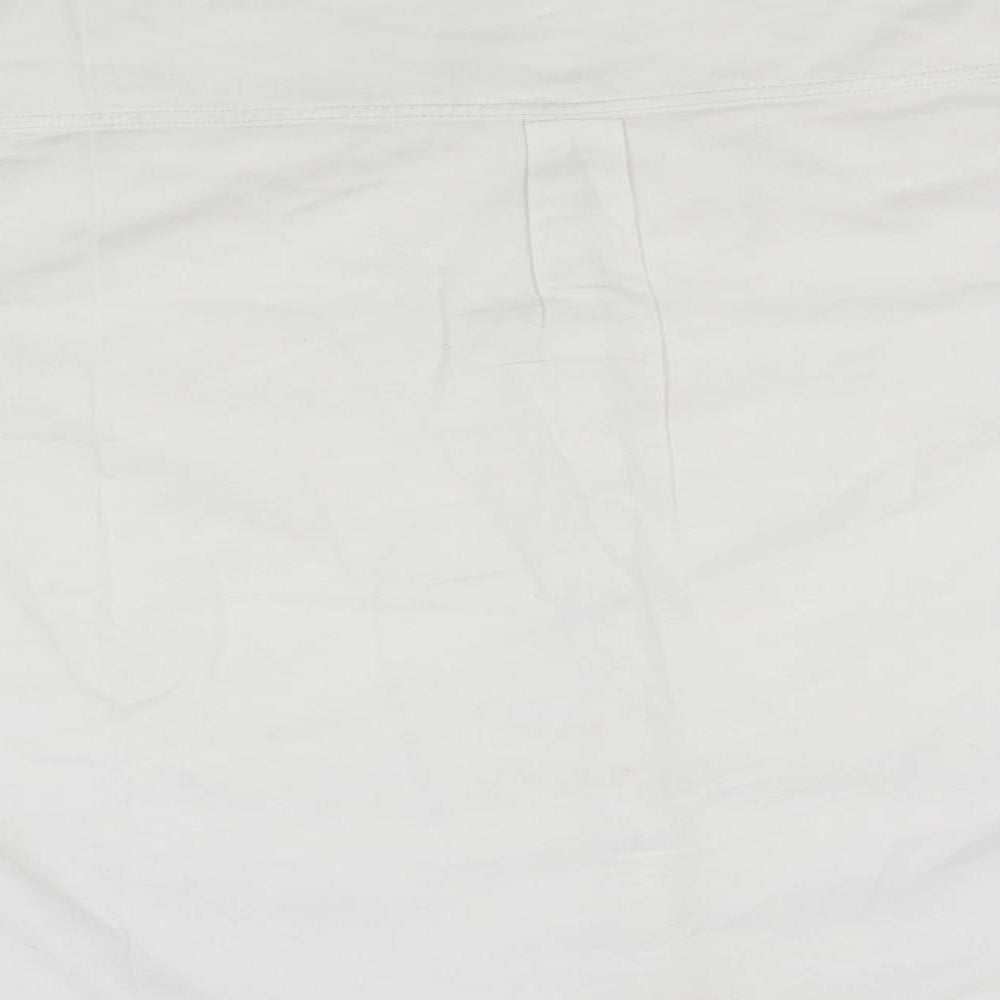 Arcadia Womens White   Basic Button-Up Size 30