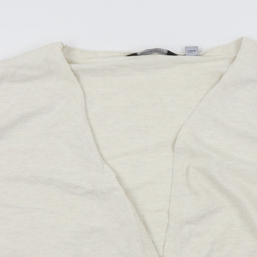 Dorothy Perkins Womens White   Cardigan Jumper Size 16