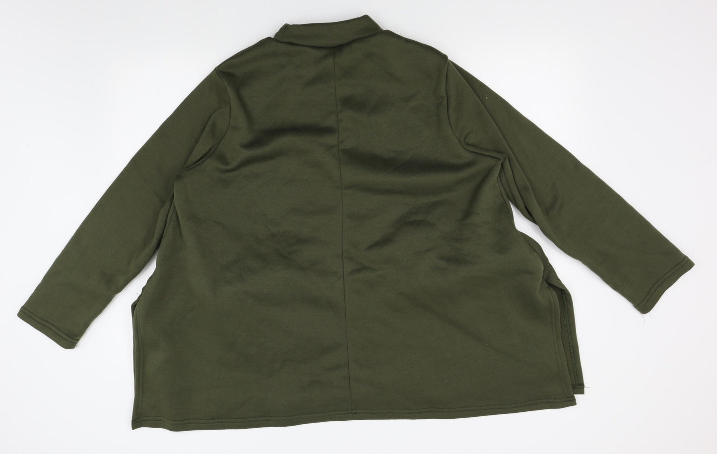 vonda Womens Green   Pullover Sweatshirt Size L