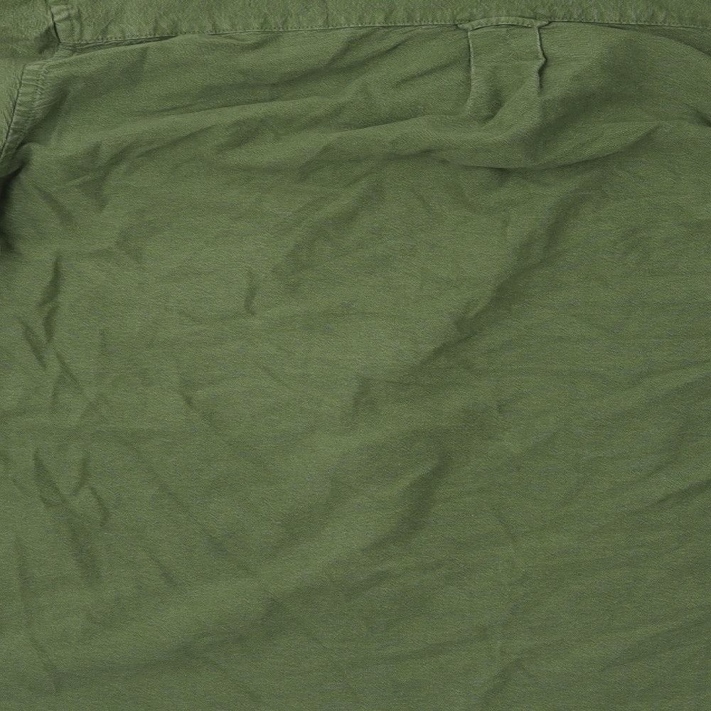 NEXT Mens Green    Button-Up Size L