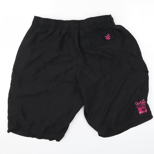 Gio-Goi Womens Black   Athletic Shorts Size L