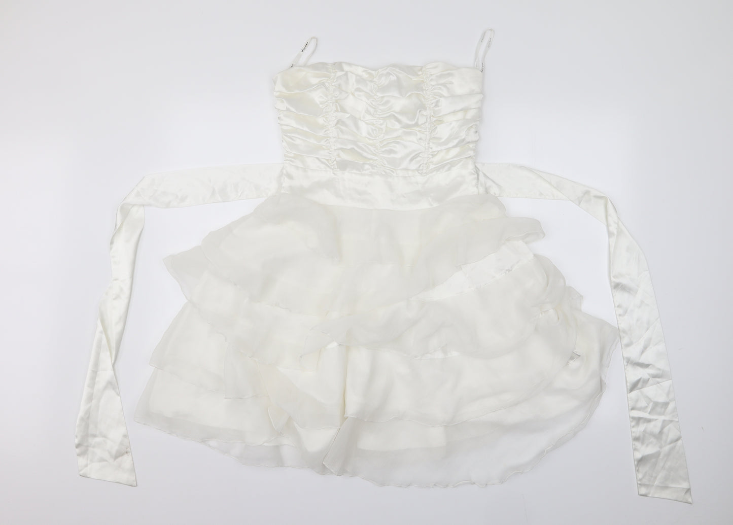 TFNC Womens White   Slip Dress  Size 2  - Wedding