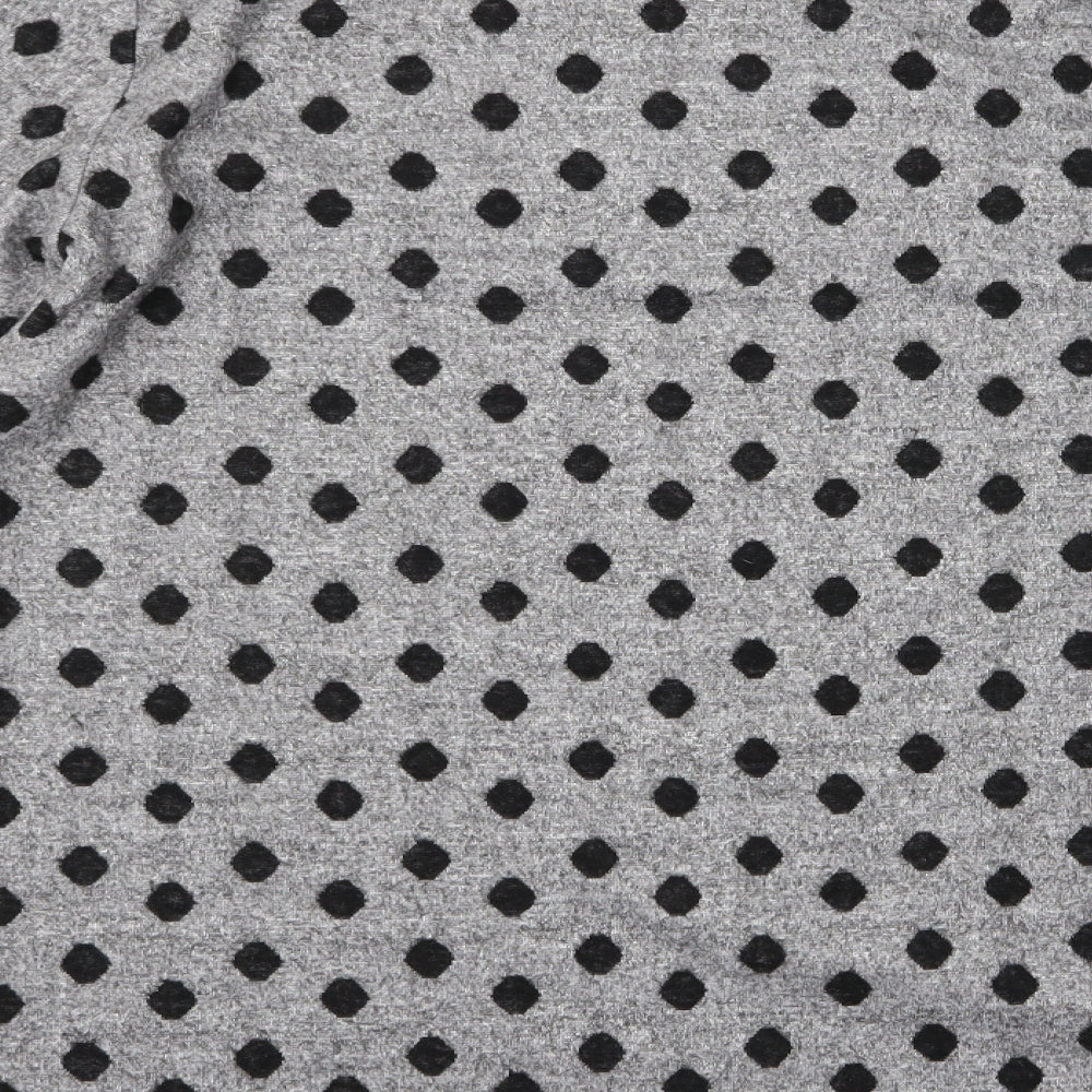 Papaya Womens Grey Argyle/Diamond  Pullover Jumper Size 10