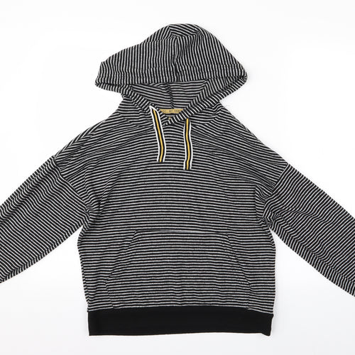 Love Lounge Womens Multicoloured Striped  Pullover Hoodie Size XS