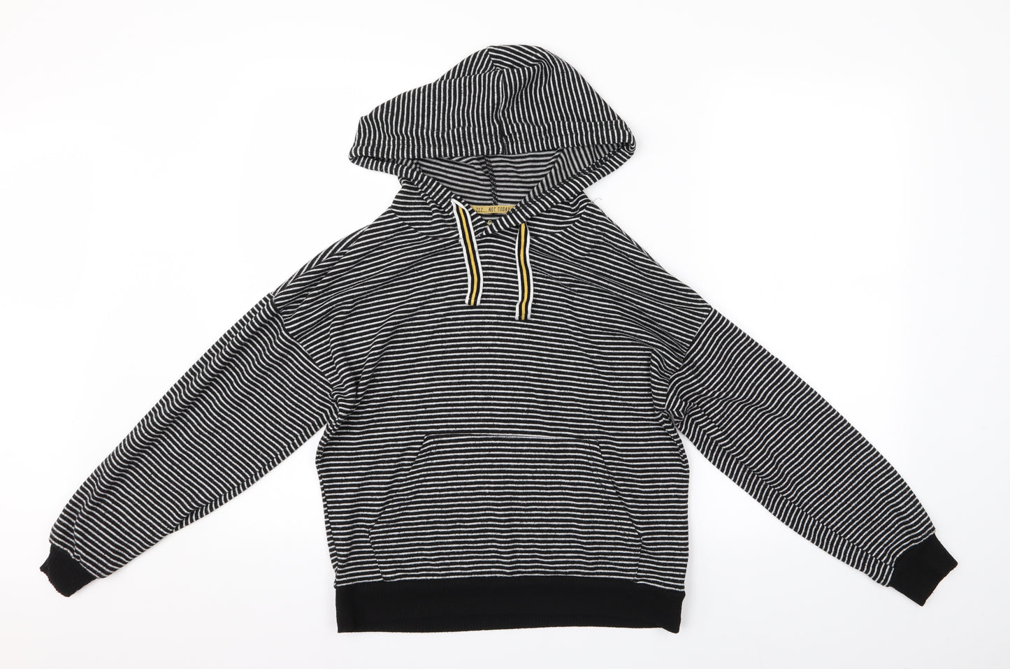 Love Lounge Womens Multicoloured Striped  Pullover Hoodie Size XS