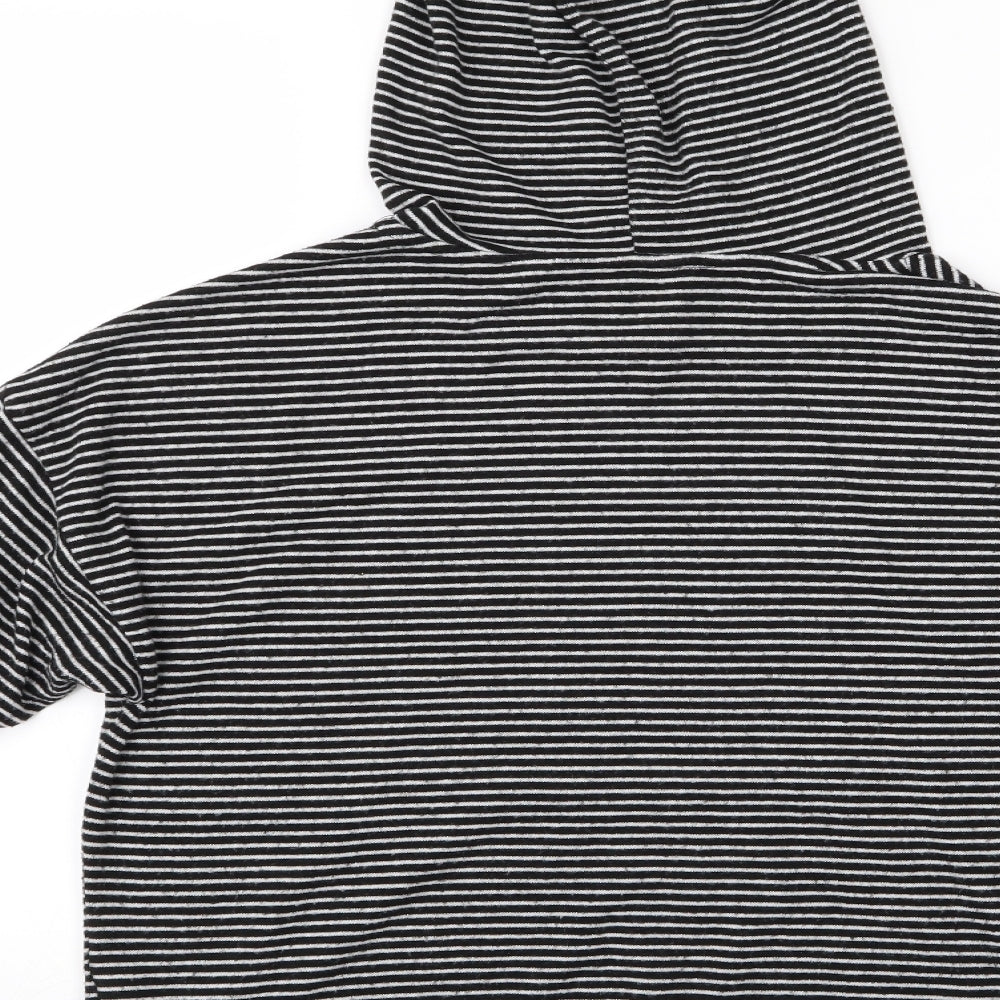 Love Lounge Womens Multicoloured Striped  Pullover Hoodie Size XS