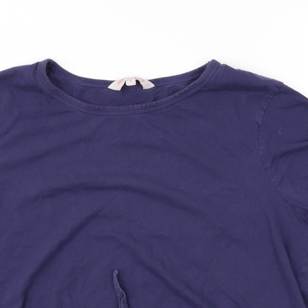 Preworn Womens Purple   Basic T-Shirt Size 16