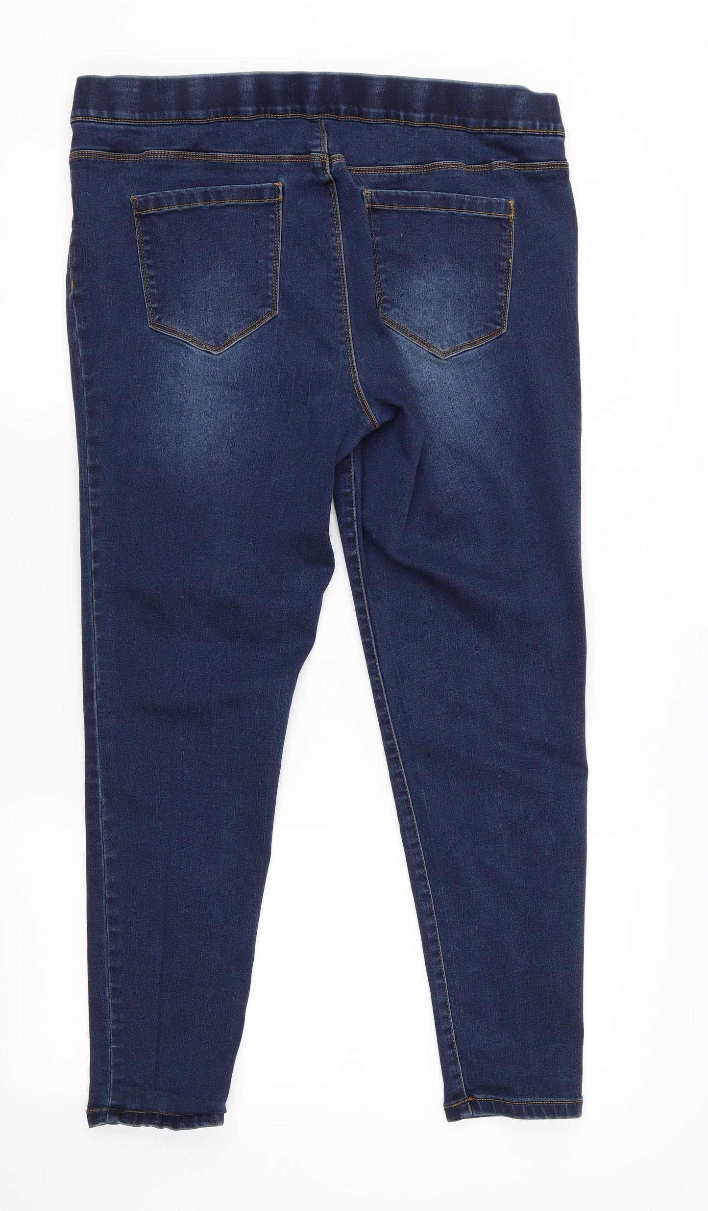 George Womens Blue   Jegging Leggings Size 16 L34 in