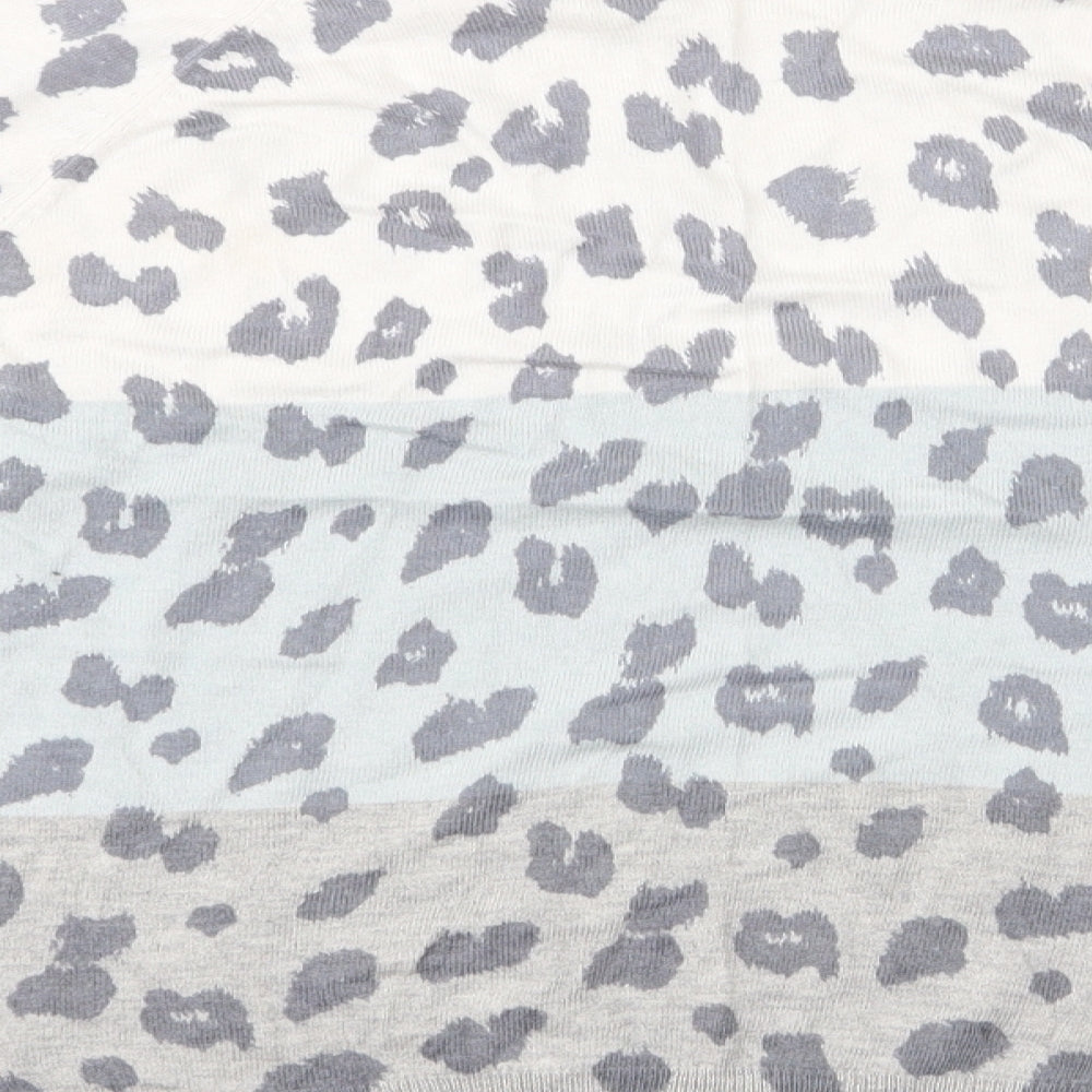 George Womens Multicoloured Geometric  Pullover Jumper Size 12