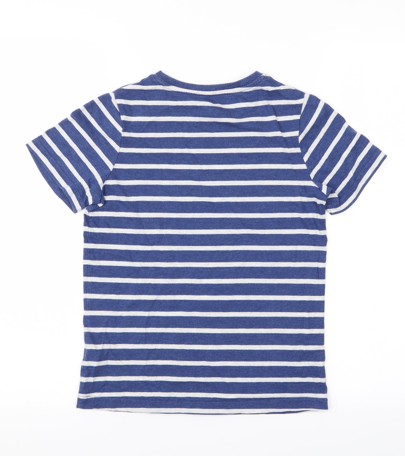 TU Boys Blue Striped  Basic T-Shirt Size 10 Years