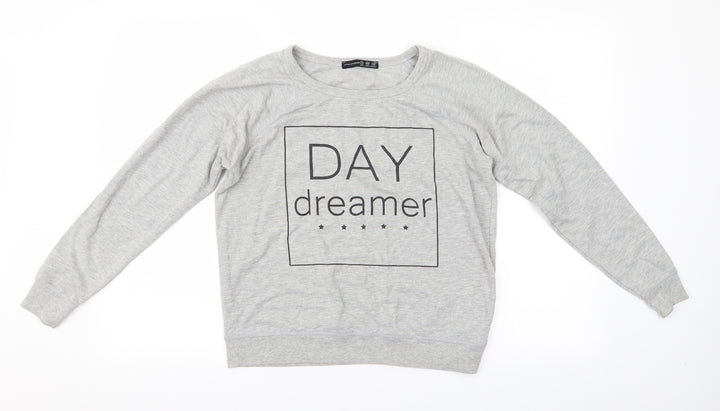 Atmosphere Womens Grey   Pullover Jumper Size 12  - Day Dreamer
