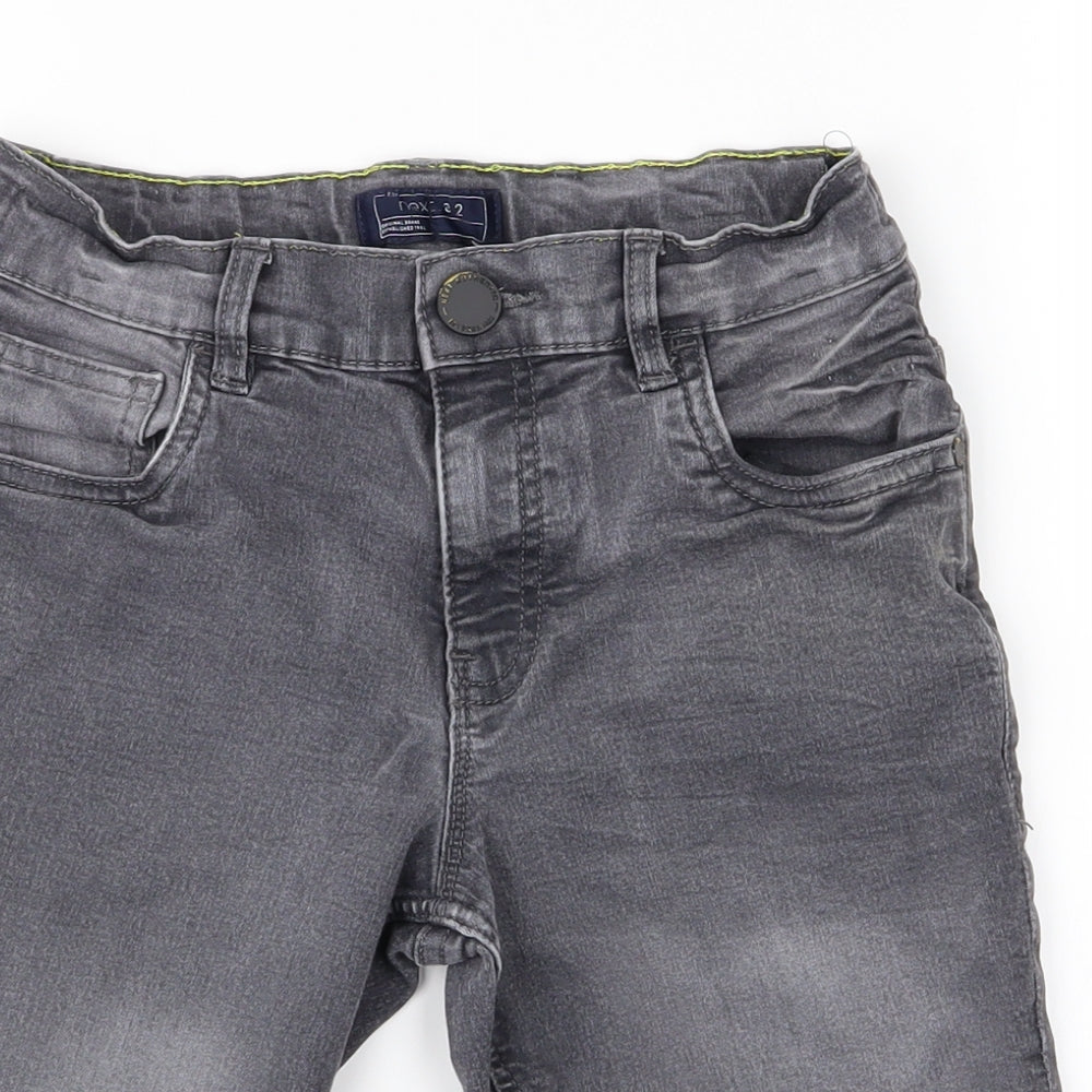 NEXT Boys Grey   Cropped Jeans Size 11 Years - Jean Shorts