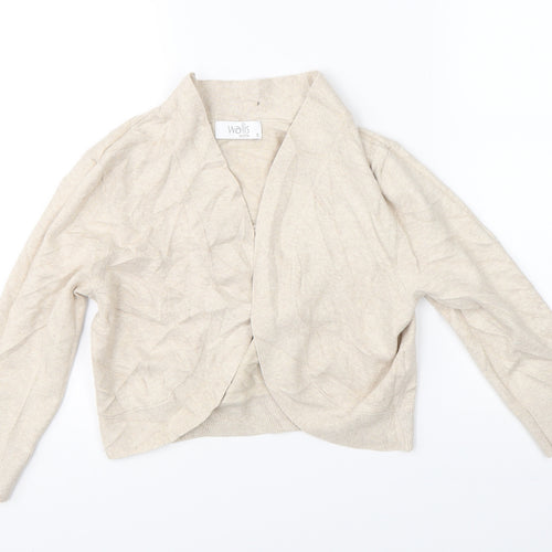 Wallis Womens Beige   Cardigan Jumper Size S