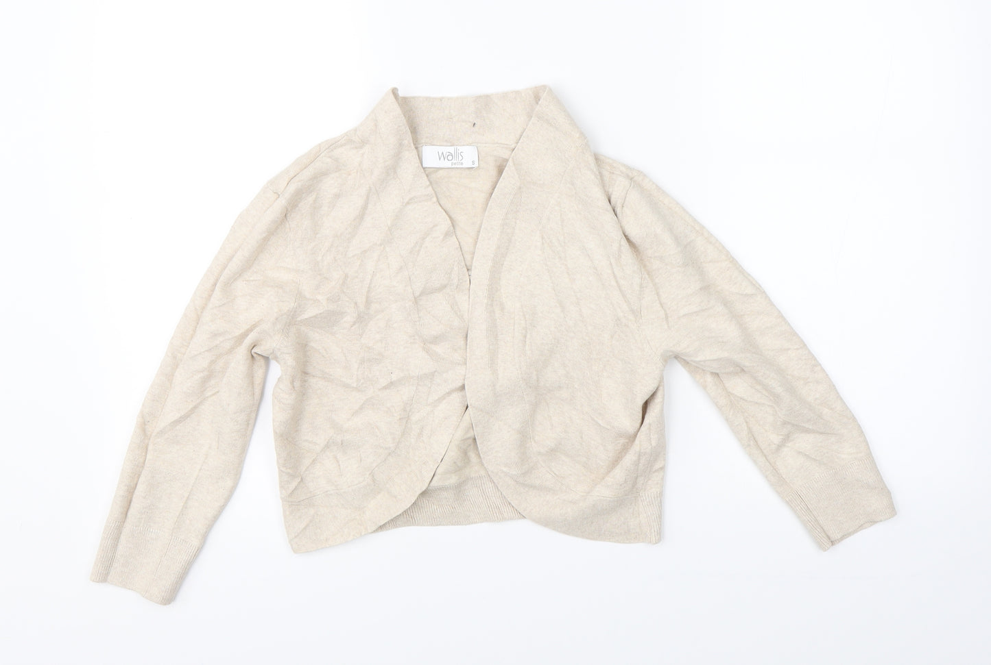 Wallis Womens Beige   Cardigan Jumper Size S