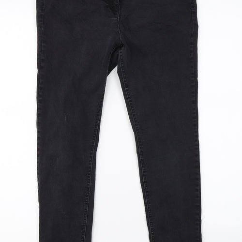 Very Womens Black  Denim Straight Jeans Size 28 in L25 in