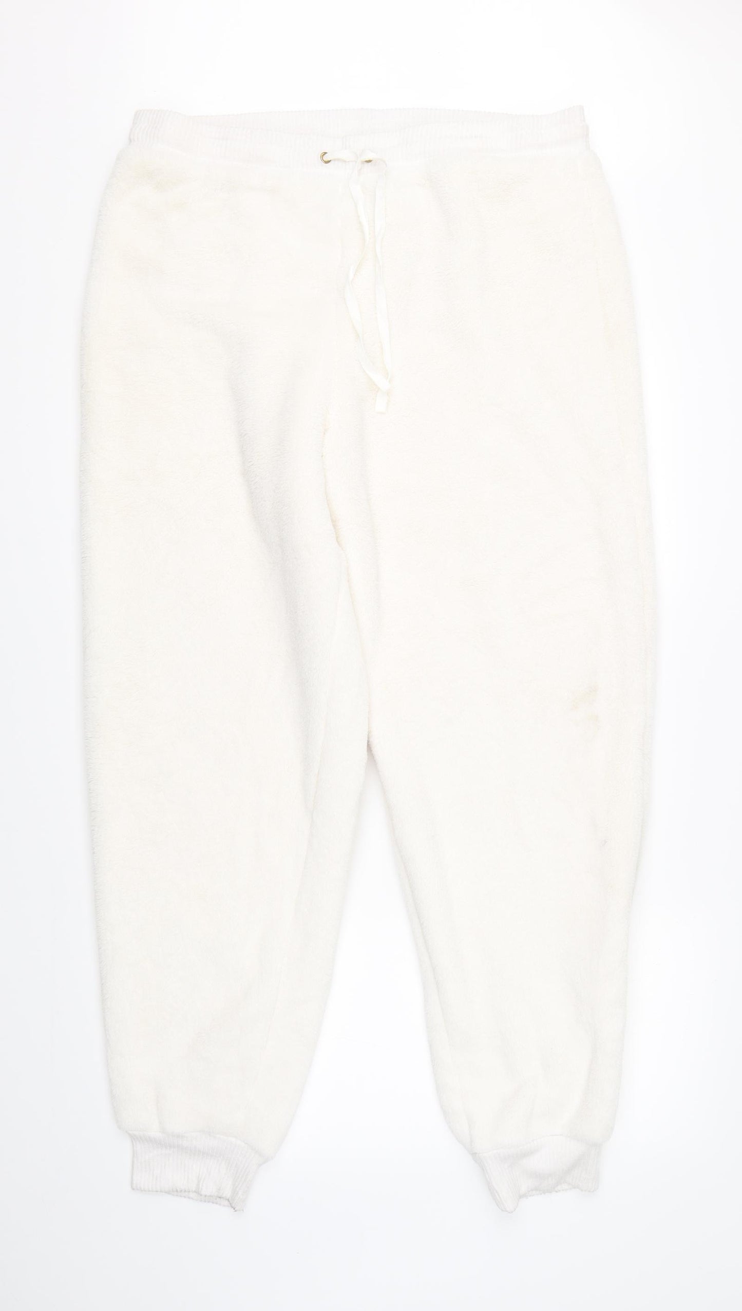 Marks & Spencer Womens White    Pyjama Pants Size 18