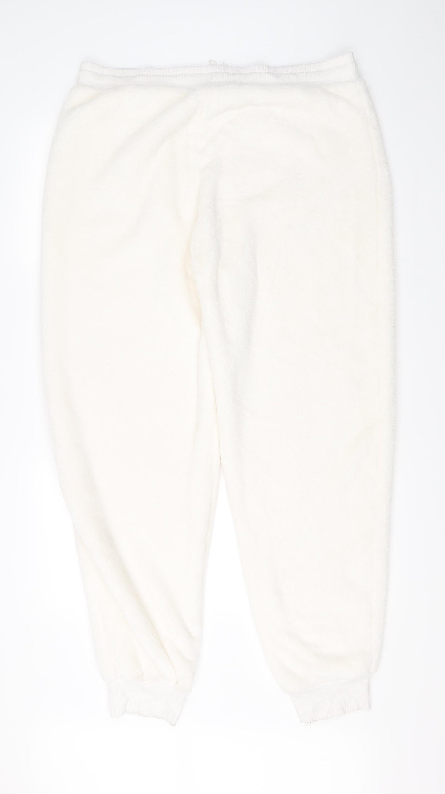 Marks & Spencer Womens White    Pyjama Pants Size 18