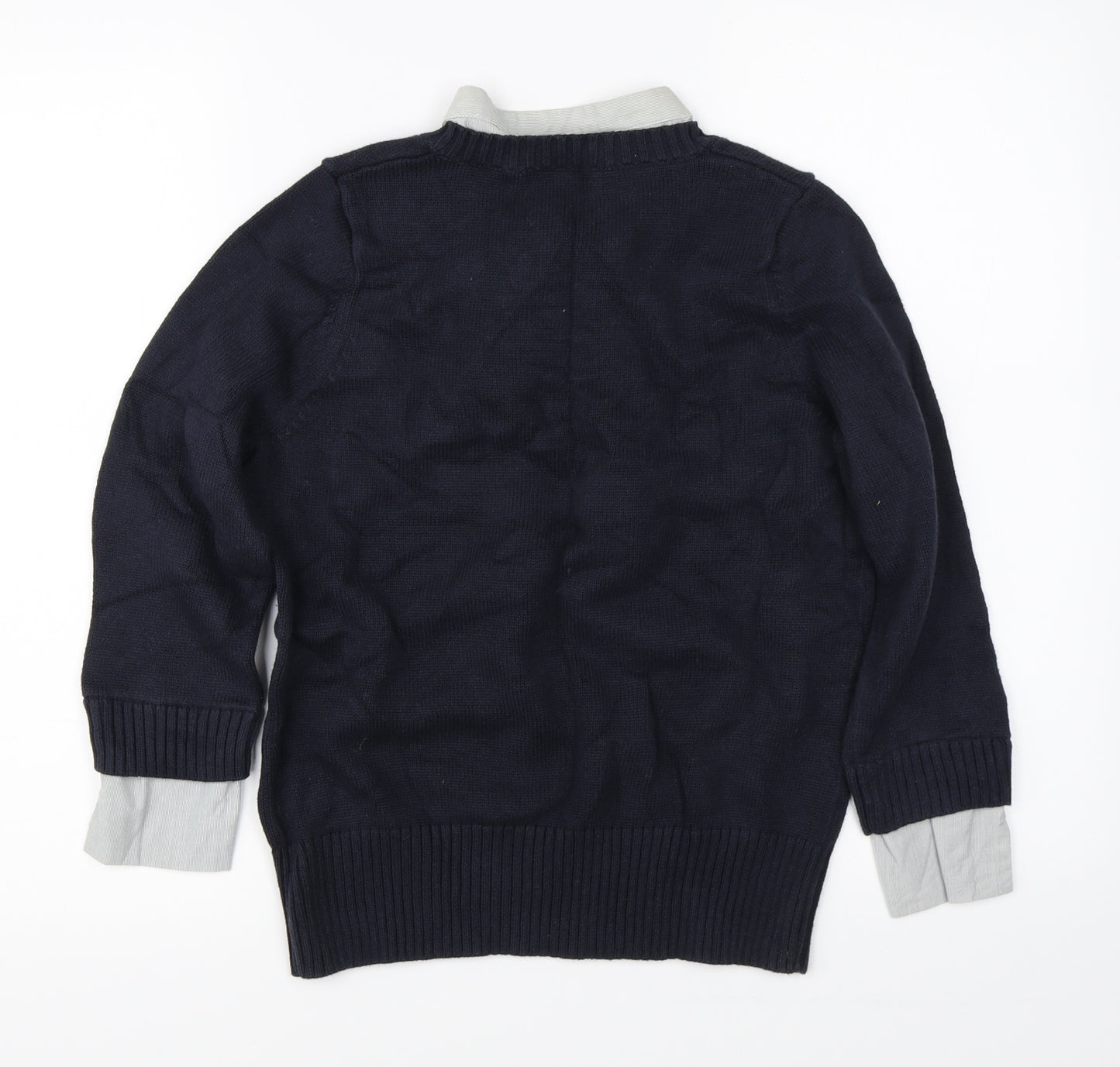 Marks & Spencer Womens Blue   Pullover Jumper Size 14