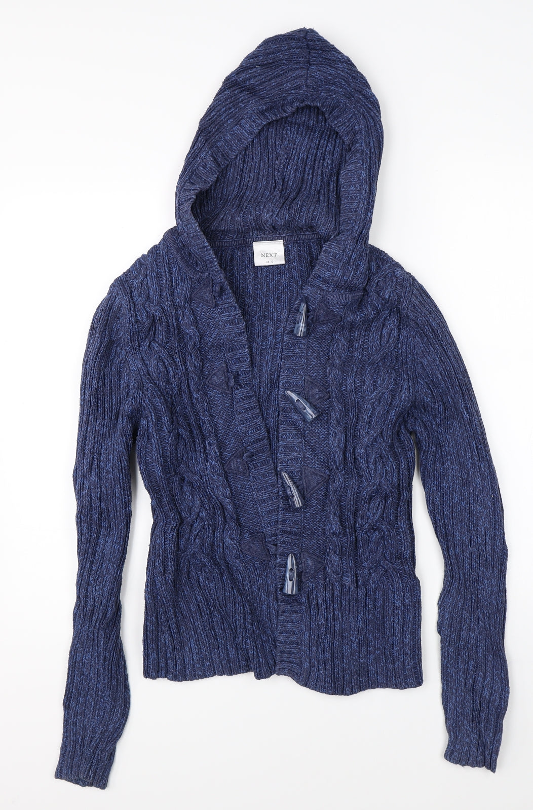 NEXT Womens Blue  Knit Cardigan Jumper Size 12
