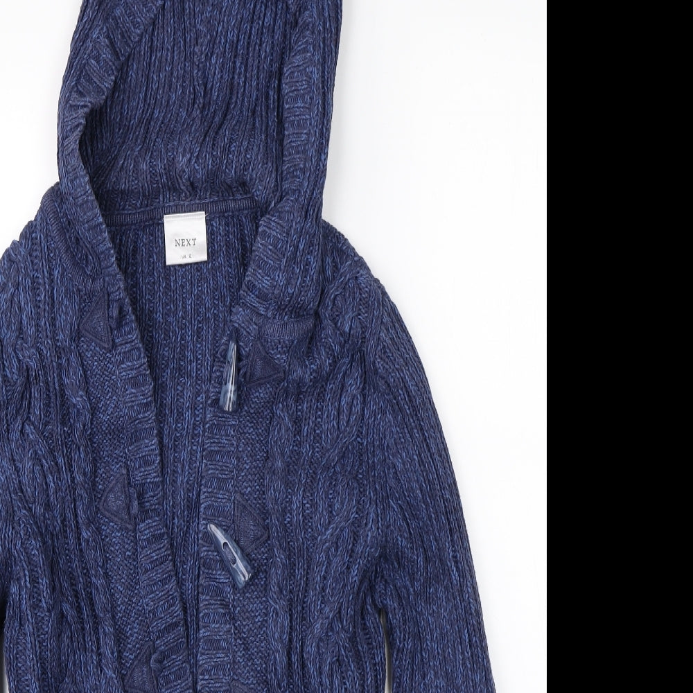 NEXT Womens Blue  Knit Cardigan Jumper Size 12