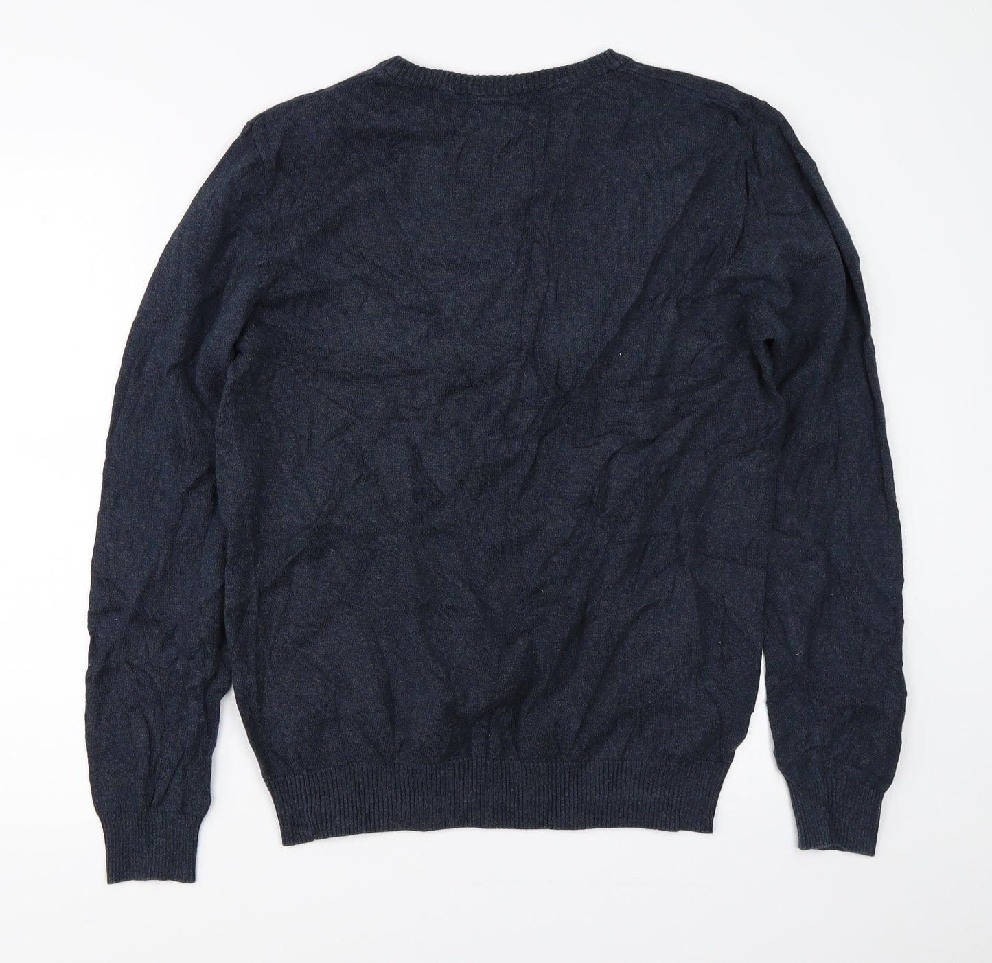 Cedar Wood State Mens Blue   Pullover Jumper Size M
