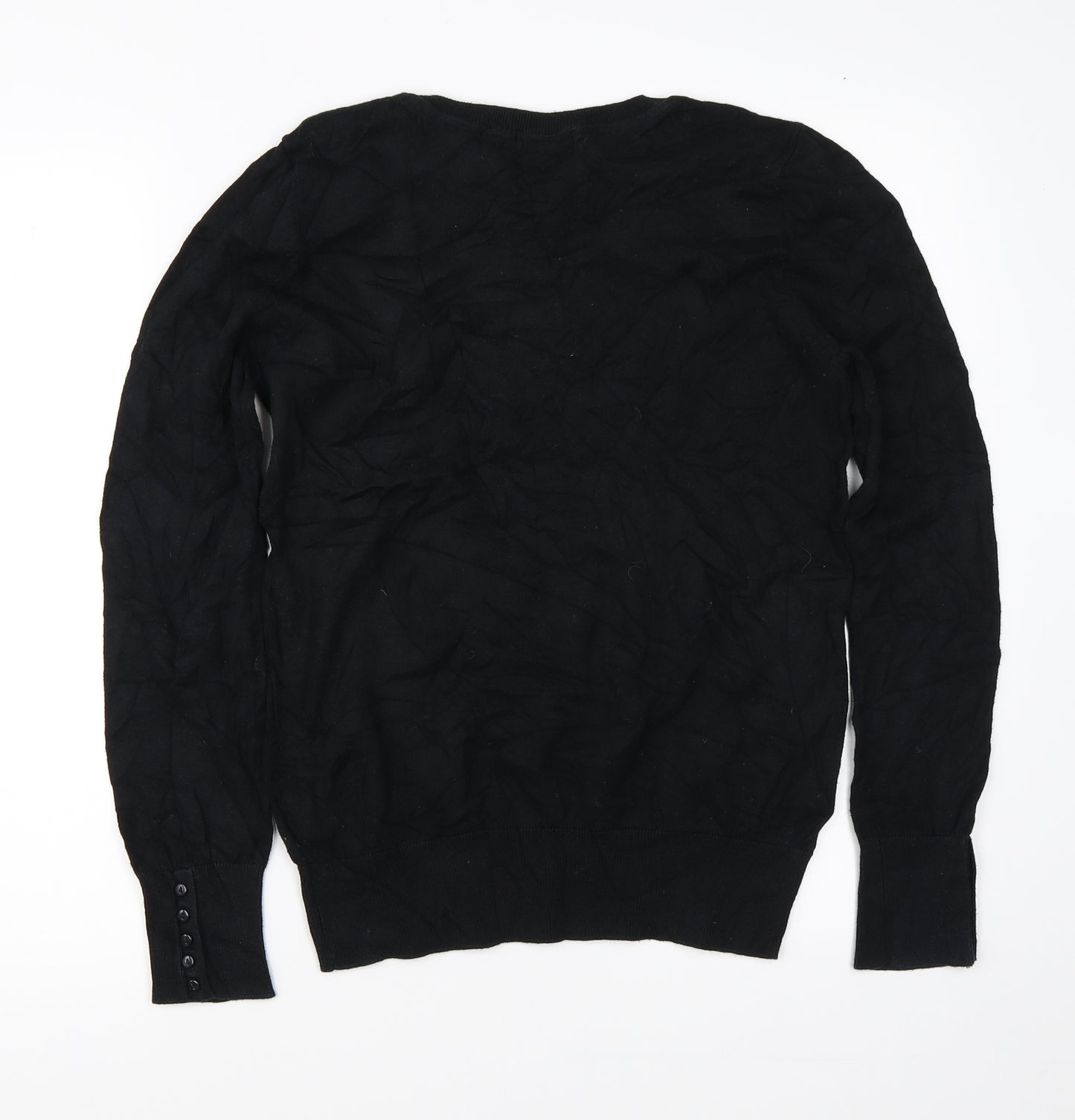 H&M Womens Black   Pullover Jumper Size M