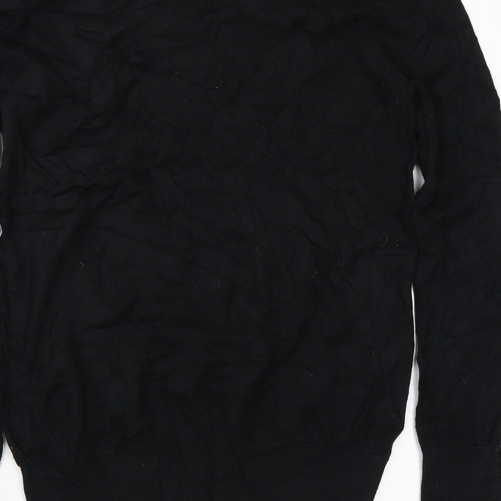 H&M Womens Black   Pullover Jumper Size M