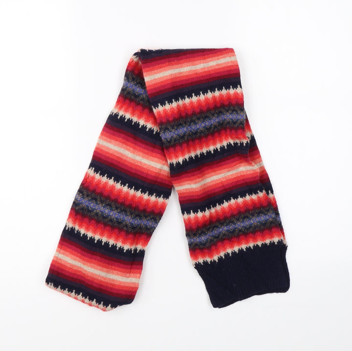 Preworn Unisex Multicoloured Striped   Scarf