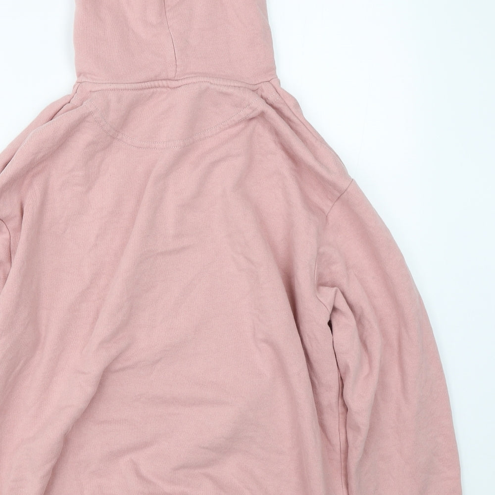 F&M Womens Pink   Pullover Hoodie Size M