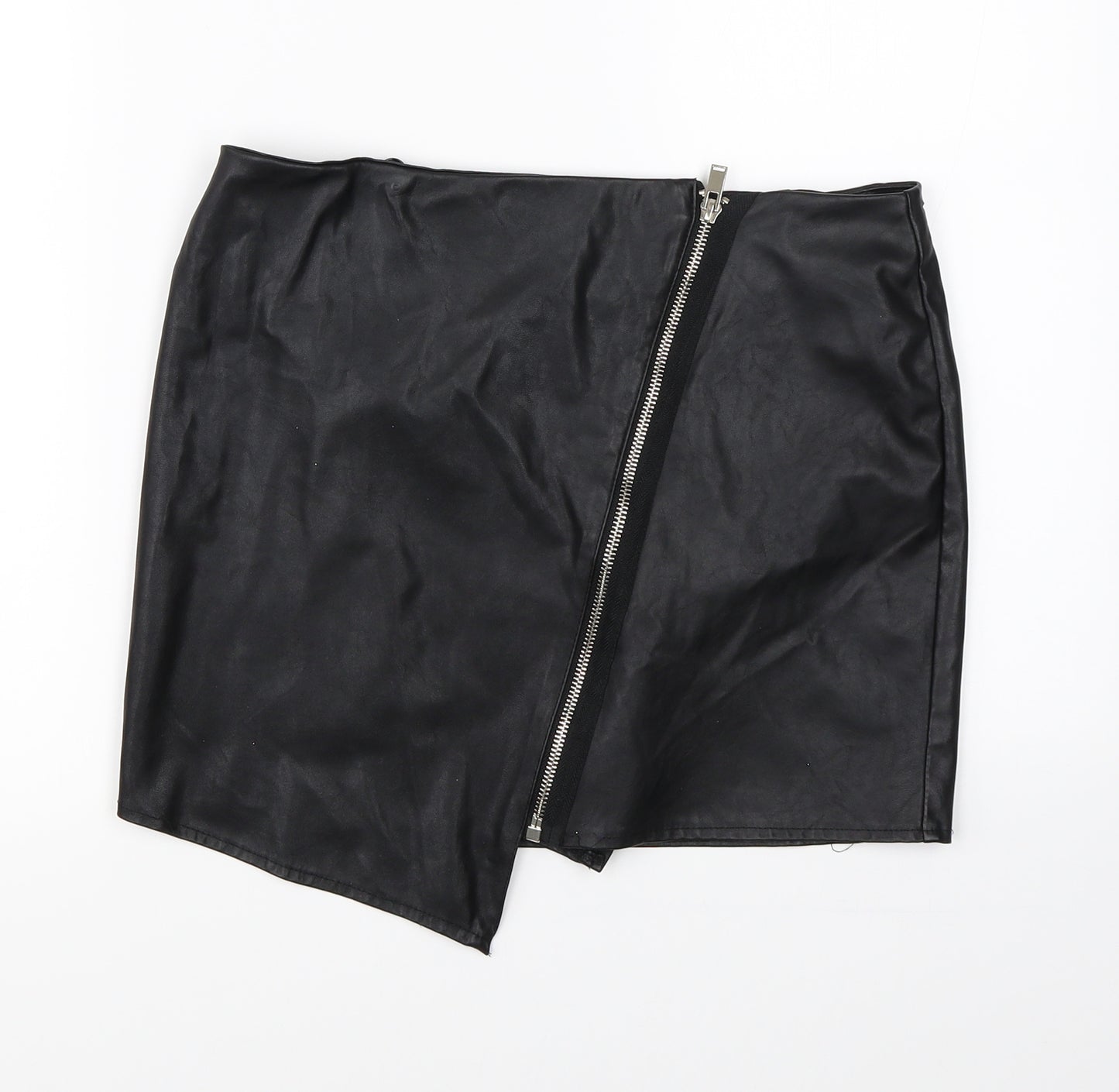 Parisian Womens Black   A-Line Skirt Size 12
