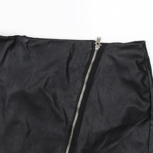 Parisian Womens Black   A-Line Skirt Size 12