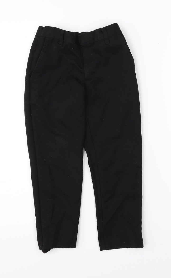 George Girls Black   Dress Pants Trousers Size 4-5 Years