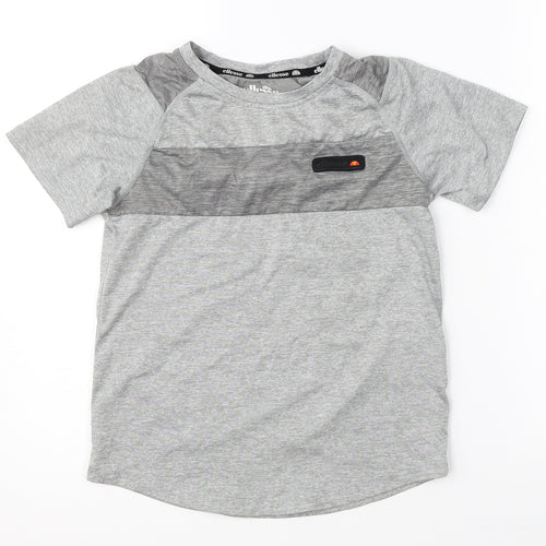 ellesse Boys Grey   Basic T-Shirt Size S