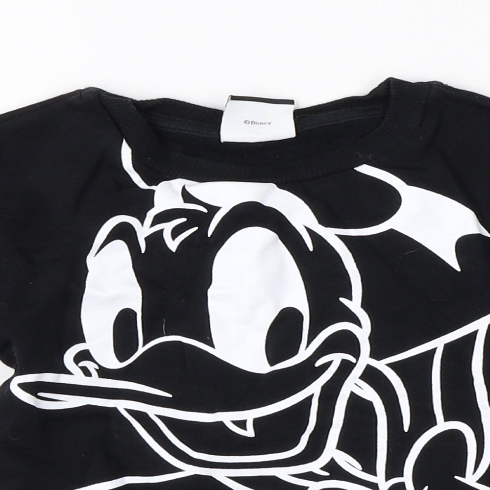 George Baby Black   Pullover Jumper Size 18-24 Months  - disney