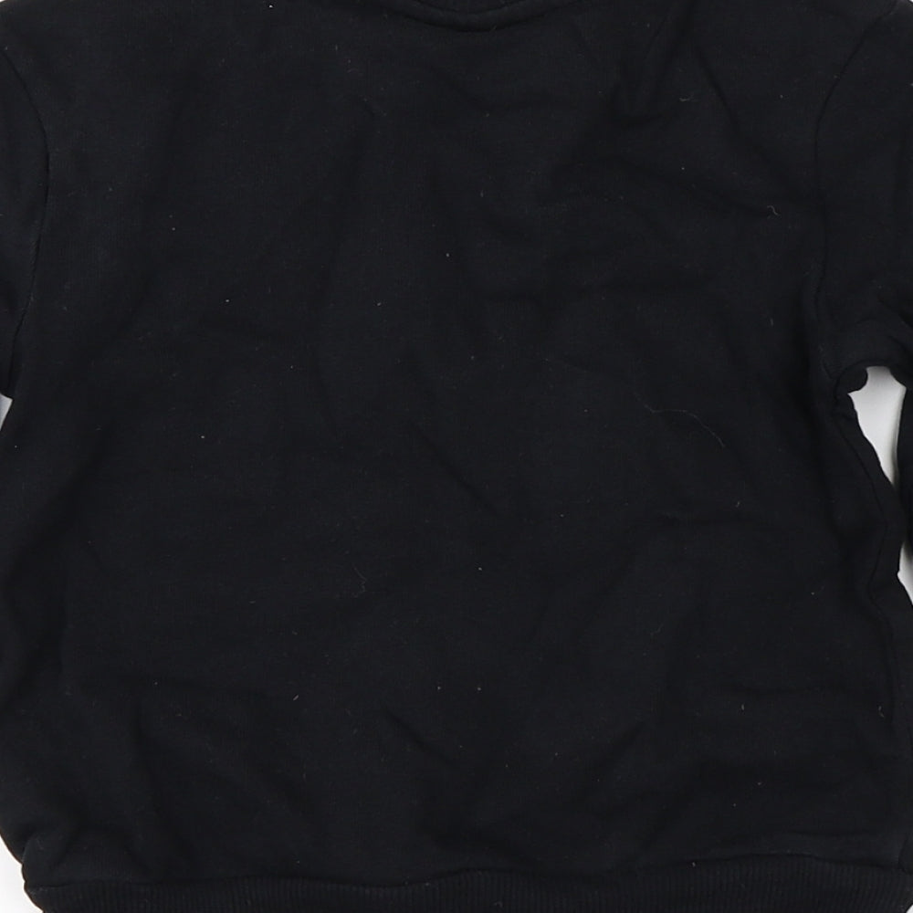 George Baby Black   Pullover Jumper Size 18-24 Months  - disney