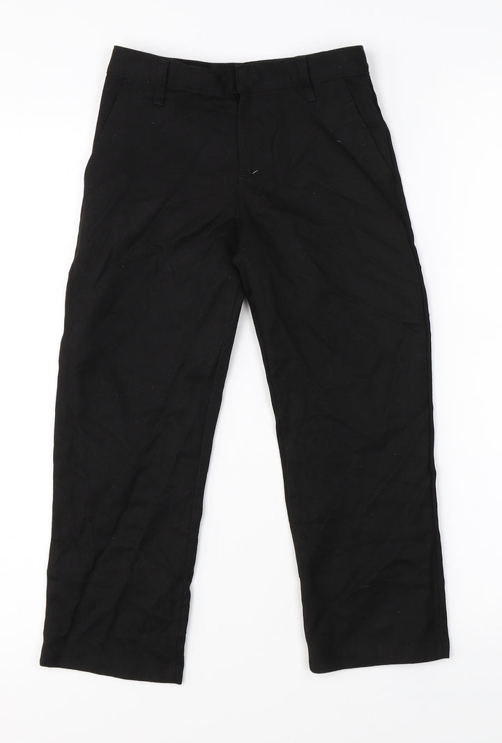 Georgre Girls Black   Dress Pants Trousers Size 4-5 Years