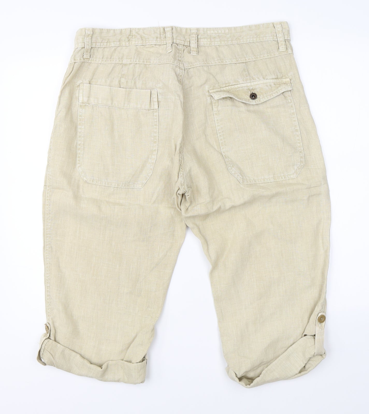 NEXT Mens Beige   Cargo Shorts Size 36
