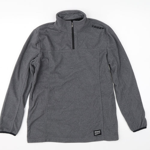 Tog24 Boys Grey   Pullover Jumper Size 13 Years
