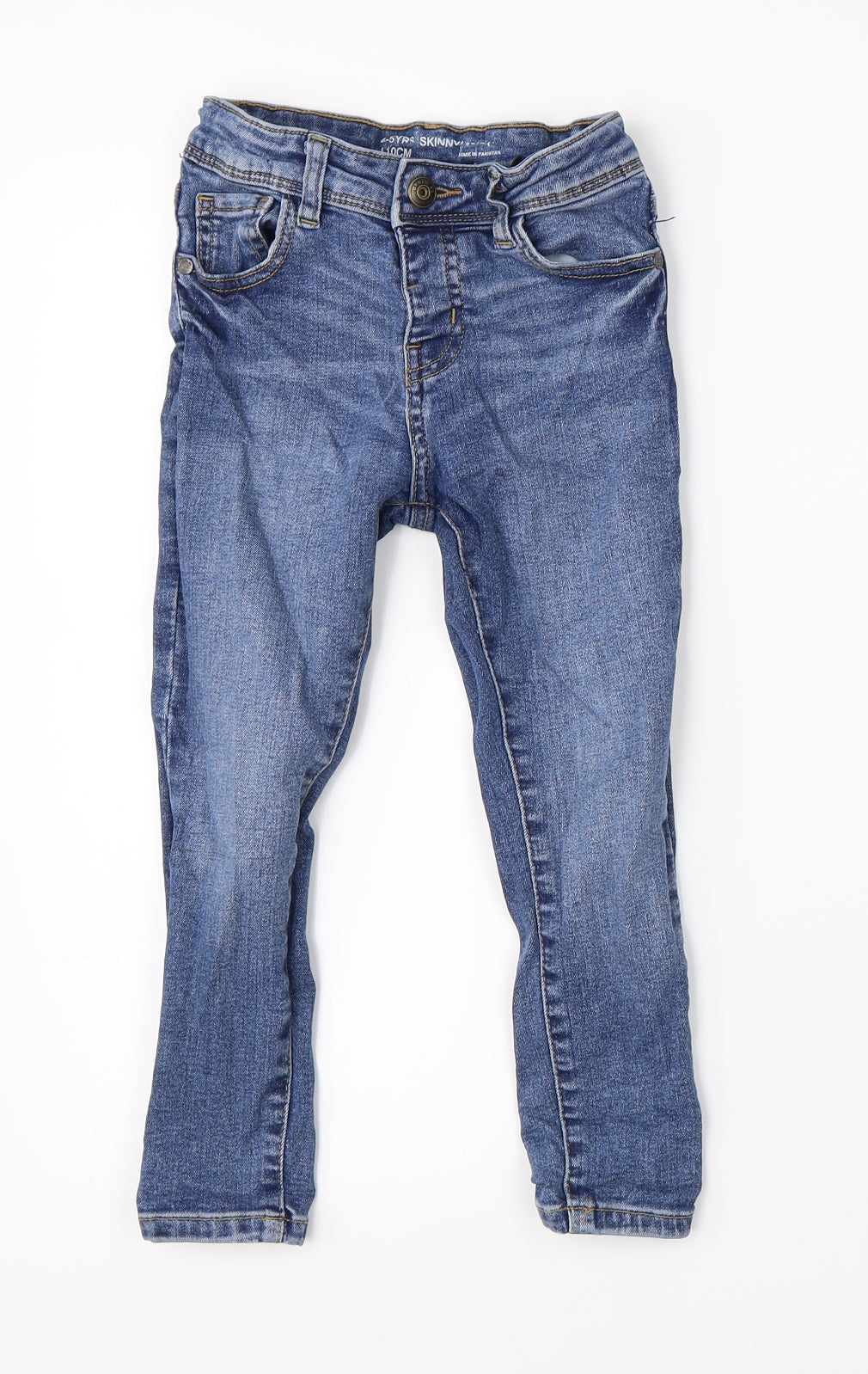 Denim Co Boys Blue  Denim Skinny Jeans Size 4-5 Years