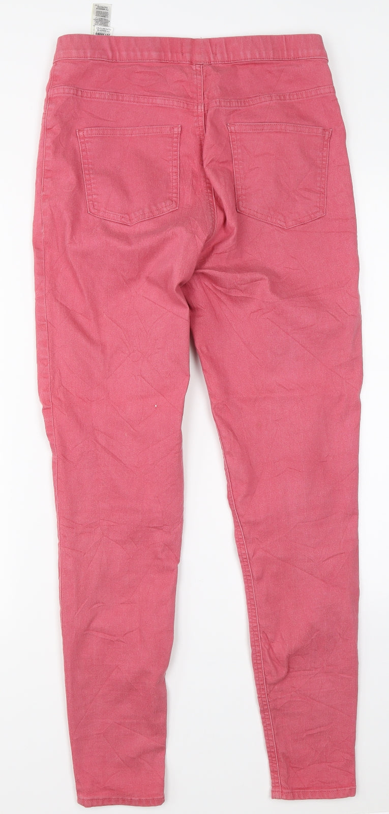 Marks & Spencer Womens Pink  Denim Jegging Jeans Size 10 L28 in