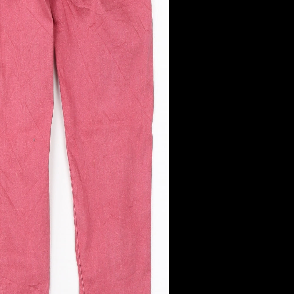 Marks & Spencer Womens Pink  Denim Jegging Jeans Size 10 L28 in