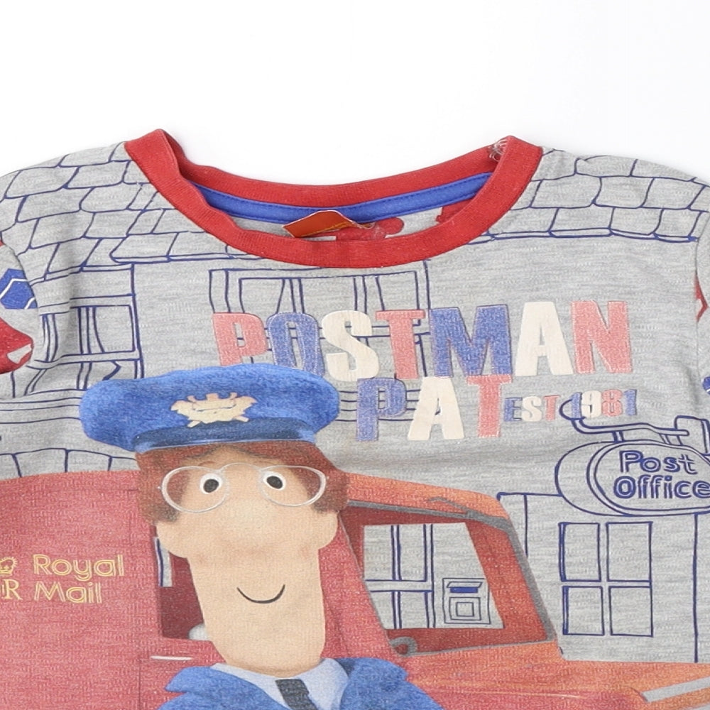 George Boys Grey    Pyjama Top Size 4-5 Years