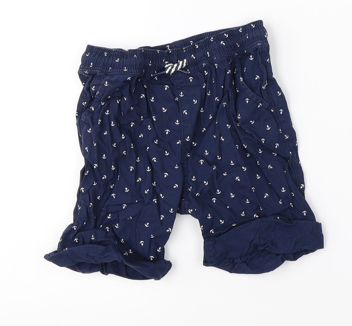 Preworn Boys Blue   Cargo Shorts Size 2-3 Years