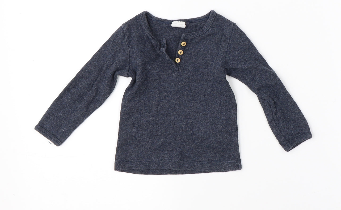 H&M Baby Blue   Basic T-Shirt Size 3-6 Months