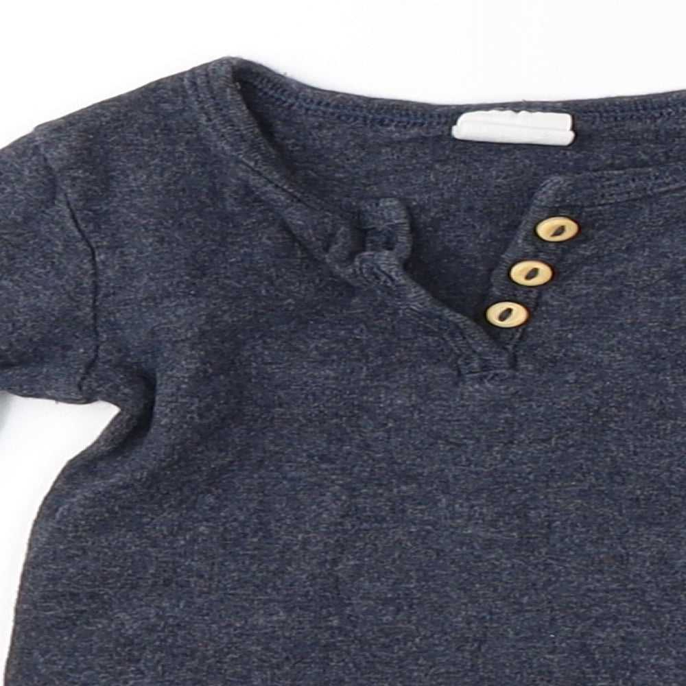 H&M Baby Blue   Basic T-Shirt Size 3-6 Months