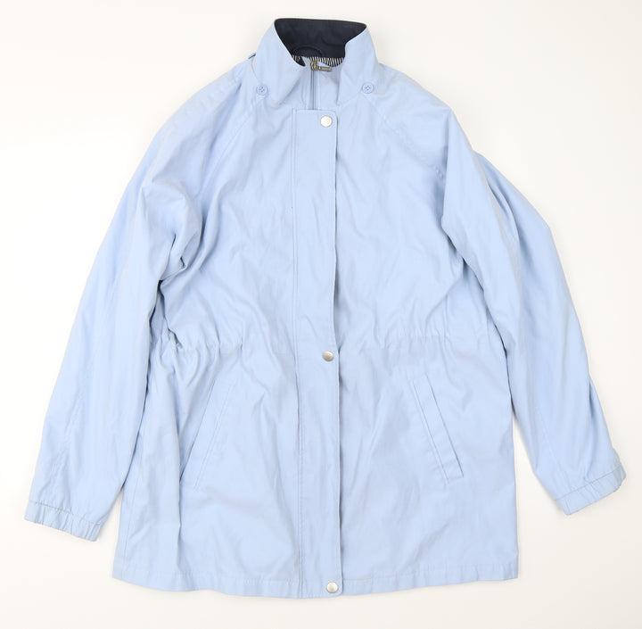 Bonmarché Womens Blue Overcoat Coat Size M