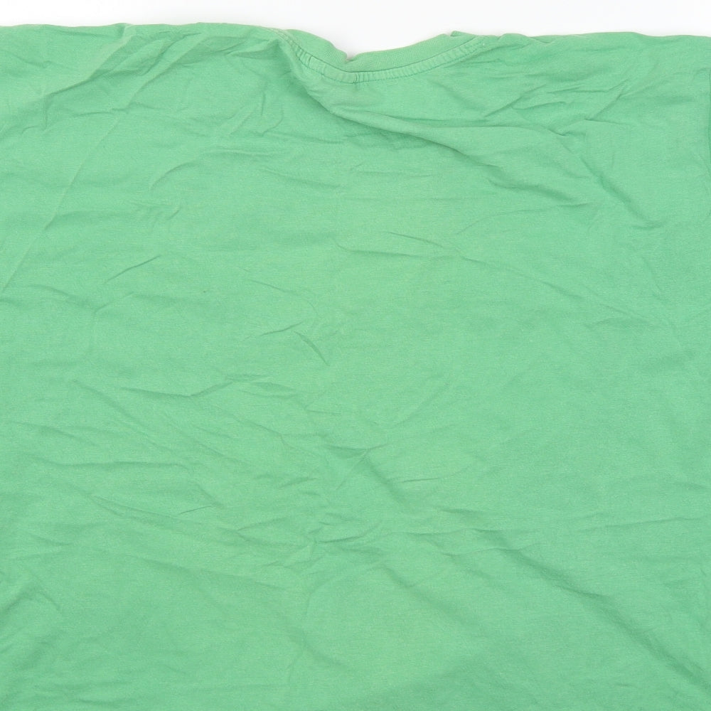 Store Twenty One Mens Green    T-Shirt Size 2XL